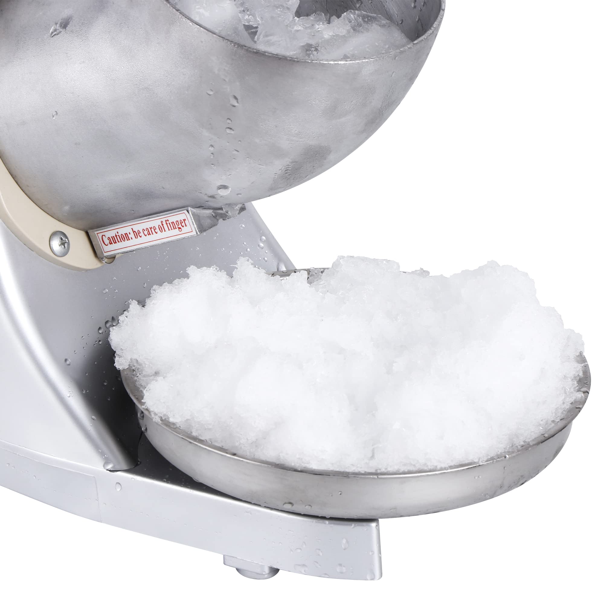 Smartxchoices Electric Ice Shaver Machine Shaved Ice Maker Snow Cone Machine 143 Lbs For Home Kitchen And Commerical Use,Party,Gathering(300w) on Fridge.com - View 3