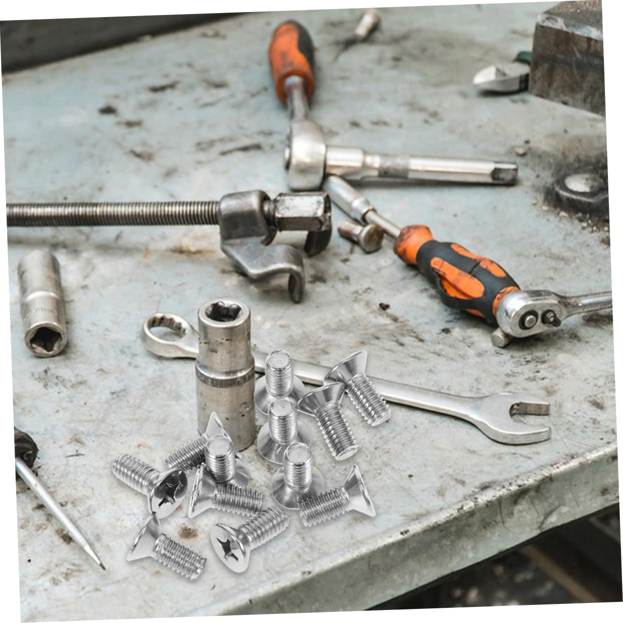 24pcs Brake Disc Fixed Bolts with Screws Retaining Screws for Disc Brakes for Enhanced Performance and Safety