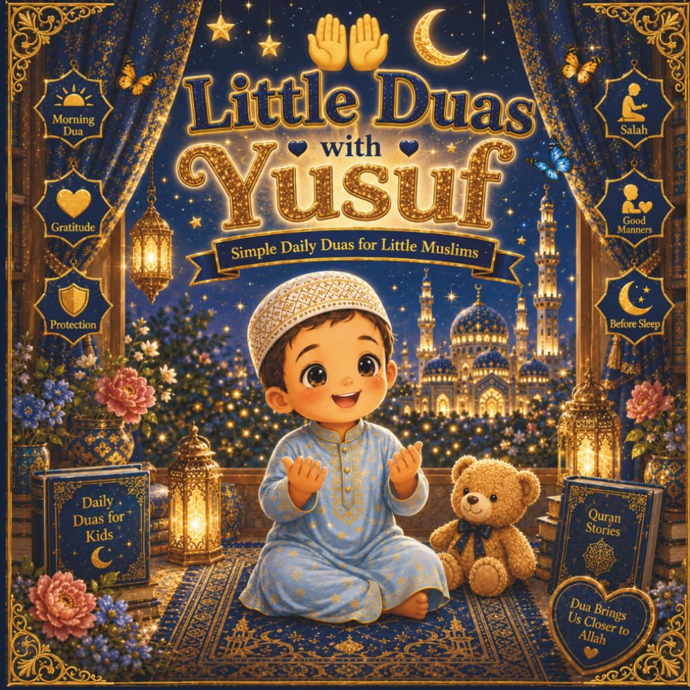 Little Duas with Yusuf: Simple Daily Duas for Little Muslims: Learning Everyday Islamic Prayers, Good Manners, Gratitude, and Faith with Yusuf