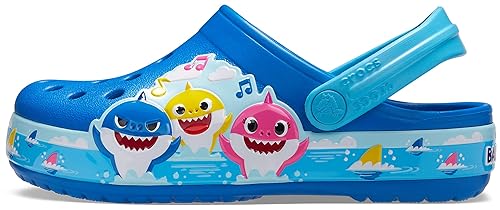 crocs Unisex-Child Funlab Blue Kids Clogs