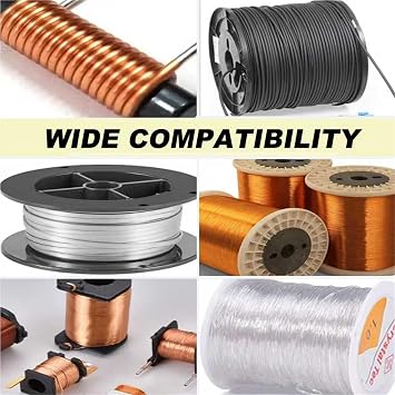 Coil Winding Machine, Automatic Winding Wire Machine, With Tube Amplifier & LCD Screen, Ideal For Coil Tape Fishing Line Winder,Tube Transformer, Enameled Wire, Solder Wire