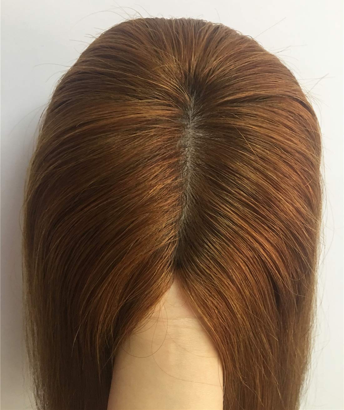 Amazon.com : Susanki 14 x 16cm Large Silk Base Human Hair  display picture 1