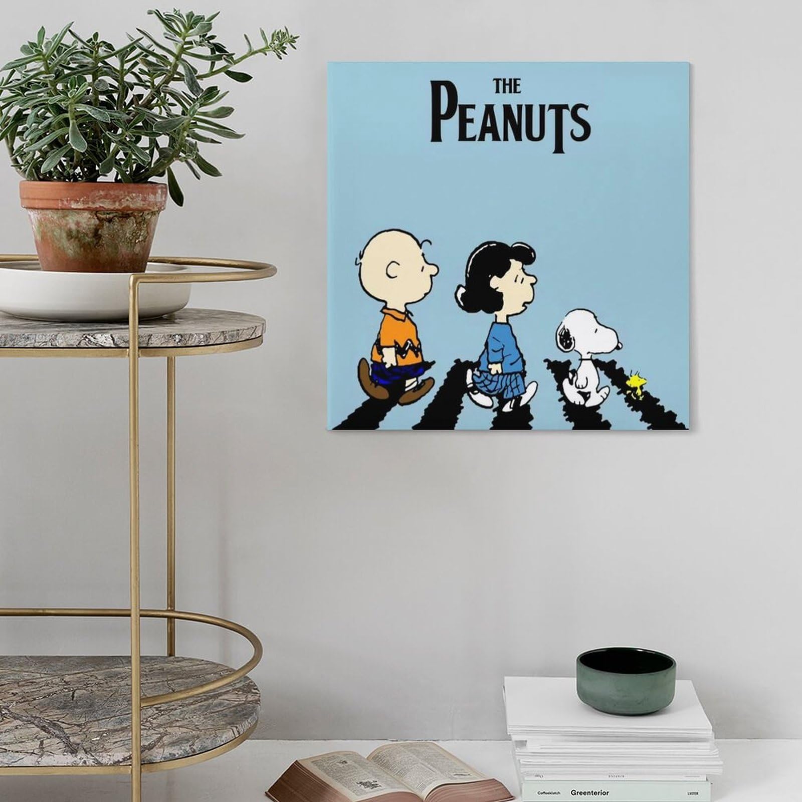 Amazon.co.jp: スヌーピー 絵画 ポスター Snoopy アートパネル