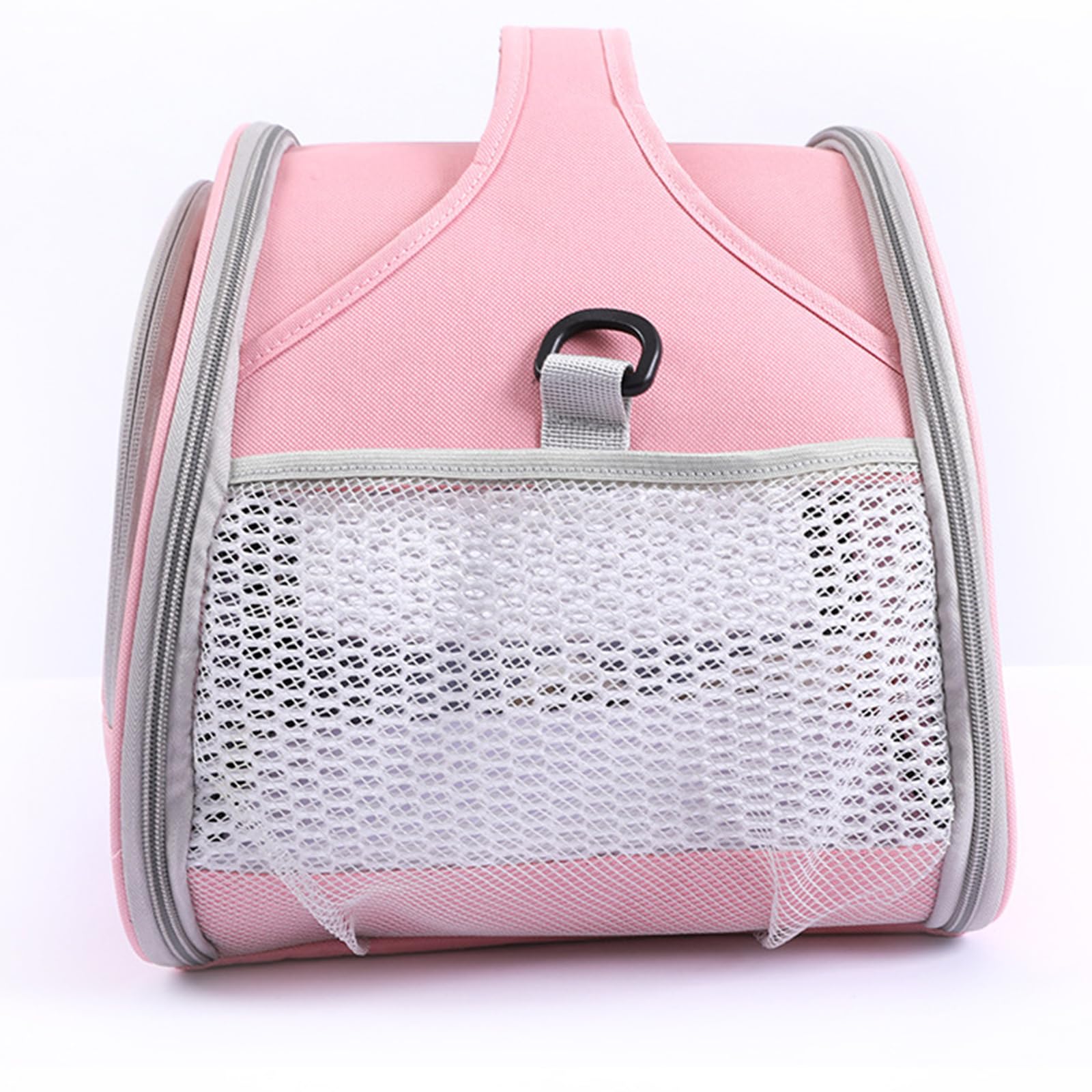 SOONHUA Sac de Transport pour Petits Animaux, Sac de Voyage pour Animal Domestique, Sac de Transport Portable pour Cochon d'Inde avec fenêtre Transparente et Maille Respirante pour Oiseaux, Rats