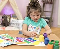 Vista 2 de Crayola Silly Scents, pintura lavable para niños, pintura perfumada, 6