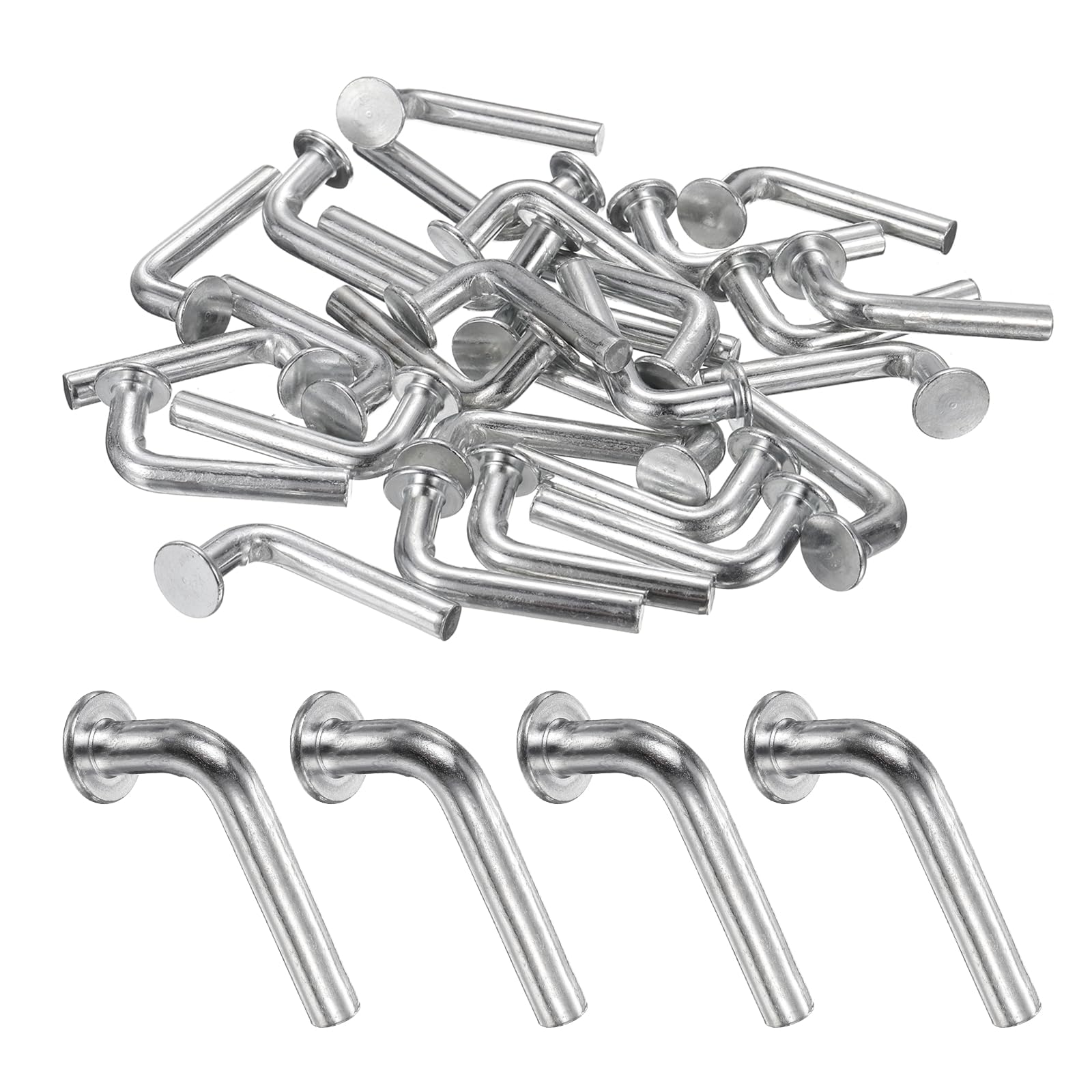 QUARKZMAN 100 Piezas Pasador Para Estanterías 1.38 X 0.27 Pulgada