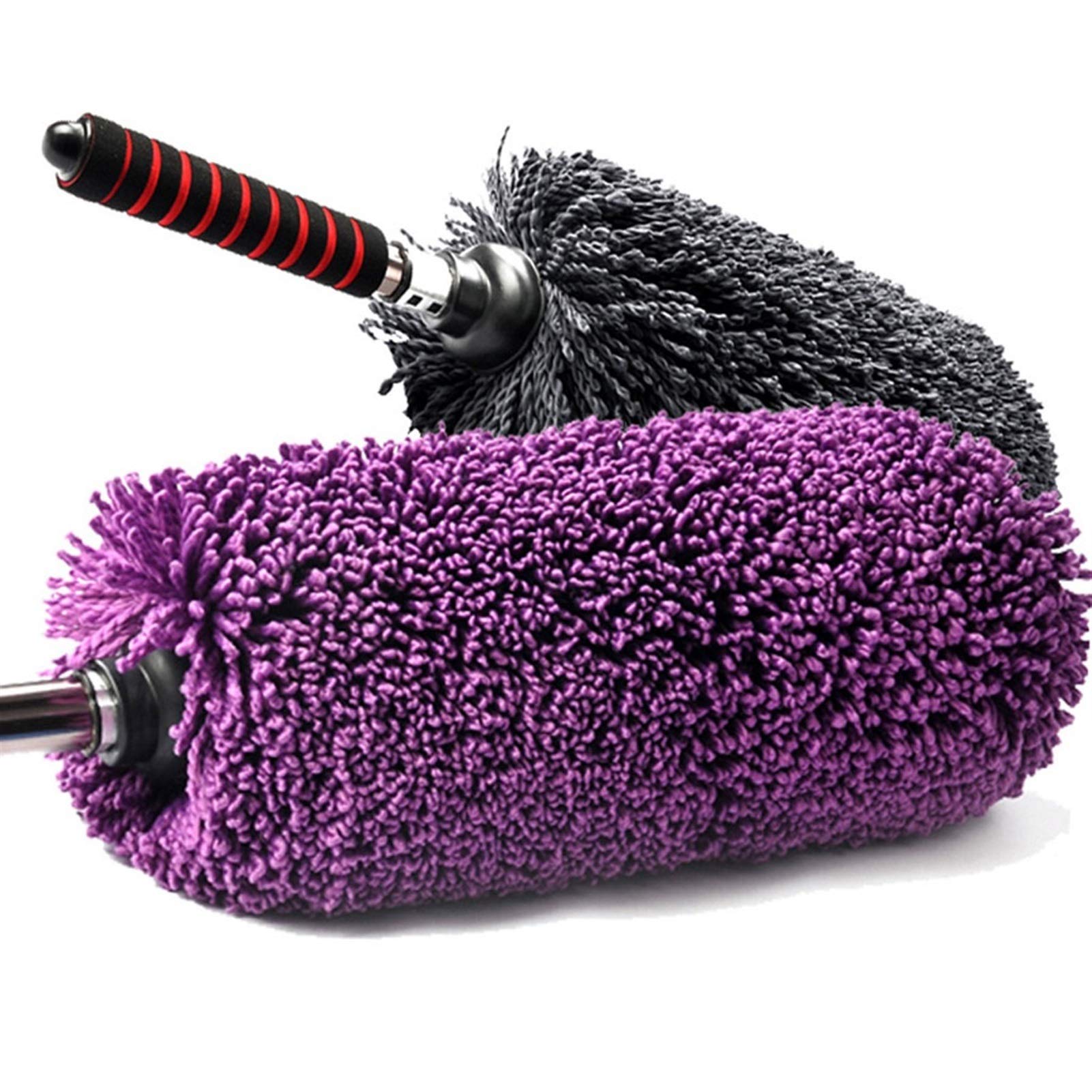 precipitatore Auto telescopico Duster Auto in fibra Auto e casa Lavaggio for la pulizia Polvere Polvere Polvere Polvere Polvere MOP Spazzola morbida senza graffi senza graffi - for la polvere e la pul