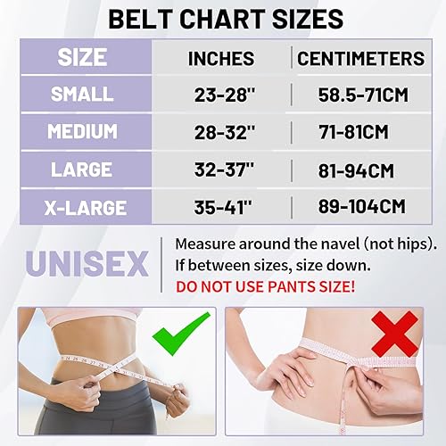 Miniatura 6 de Pixel Panda - Cinturón de levantamiento de pesas, cinturón de gimnasio de cuero para mujer, soporte lumbar acolchado de 4 pulgadas para mujeres,