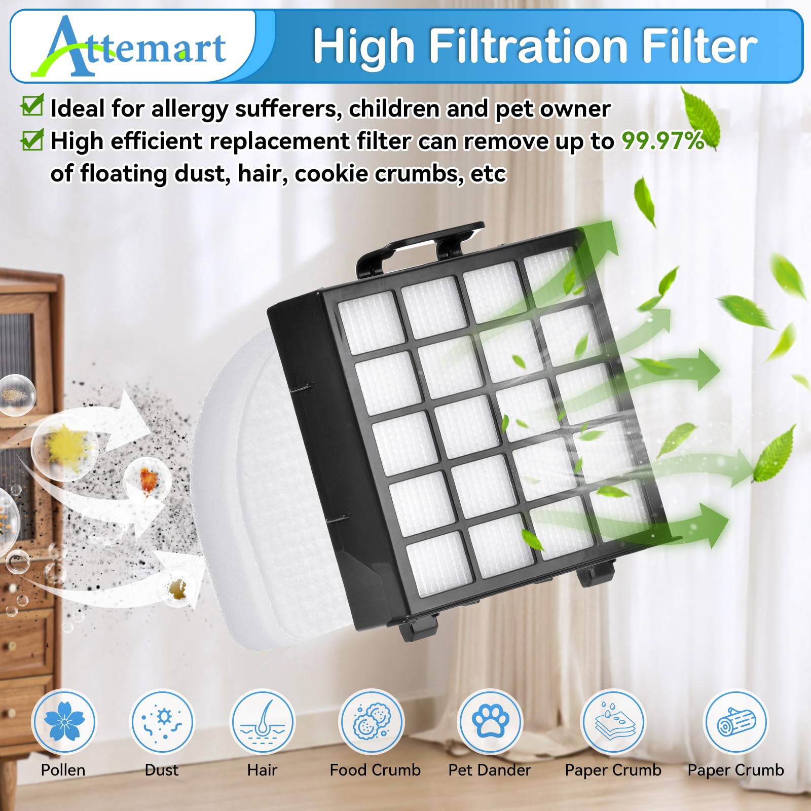 Filtro AZ4002 per aspirapolvere verticale Detect Pro/Power