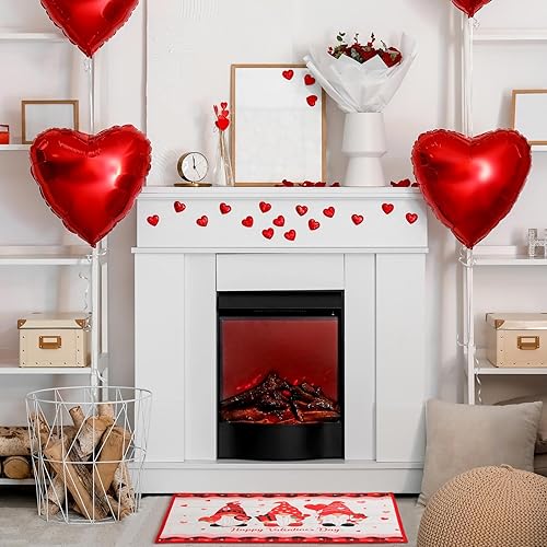 Miniatura 2 de Drydiet Tapete de gnomo para el día de San Valentín, 6 unidades, para primavera, día de San Patricio, Pascua, Día de la Independencia, tapete de