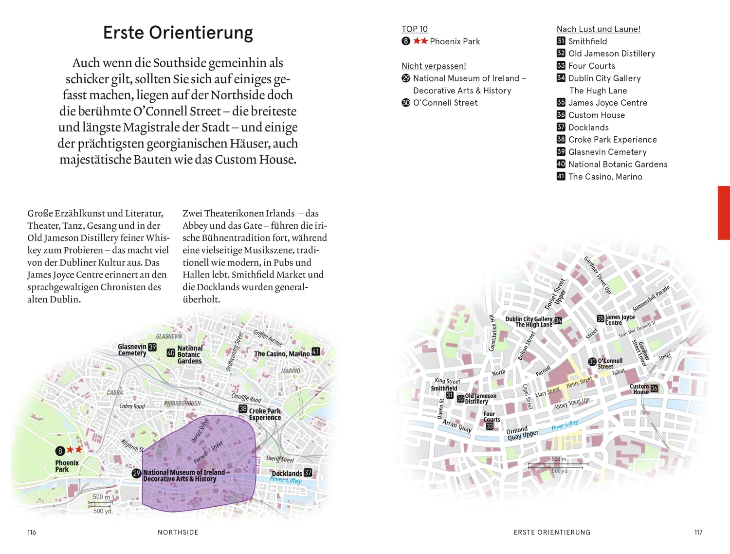 Baedeker SMART Reiseführer Dublin: Reiseführer mit Spiralbindung inkl. Faltkarte und Reiseatlas