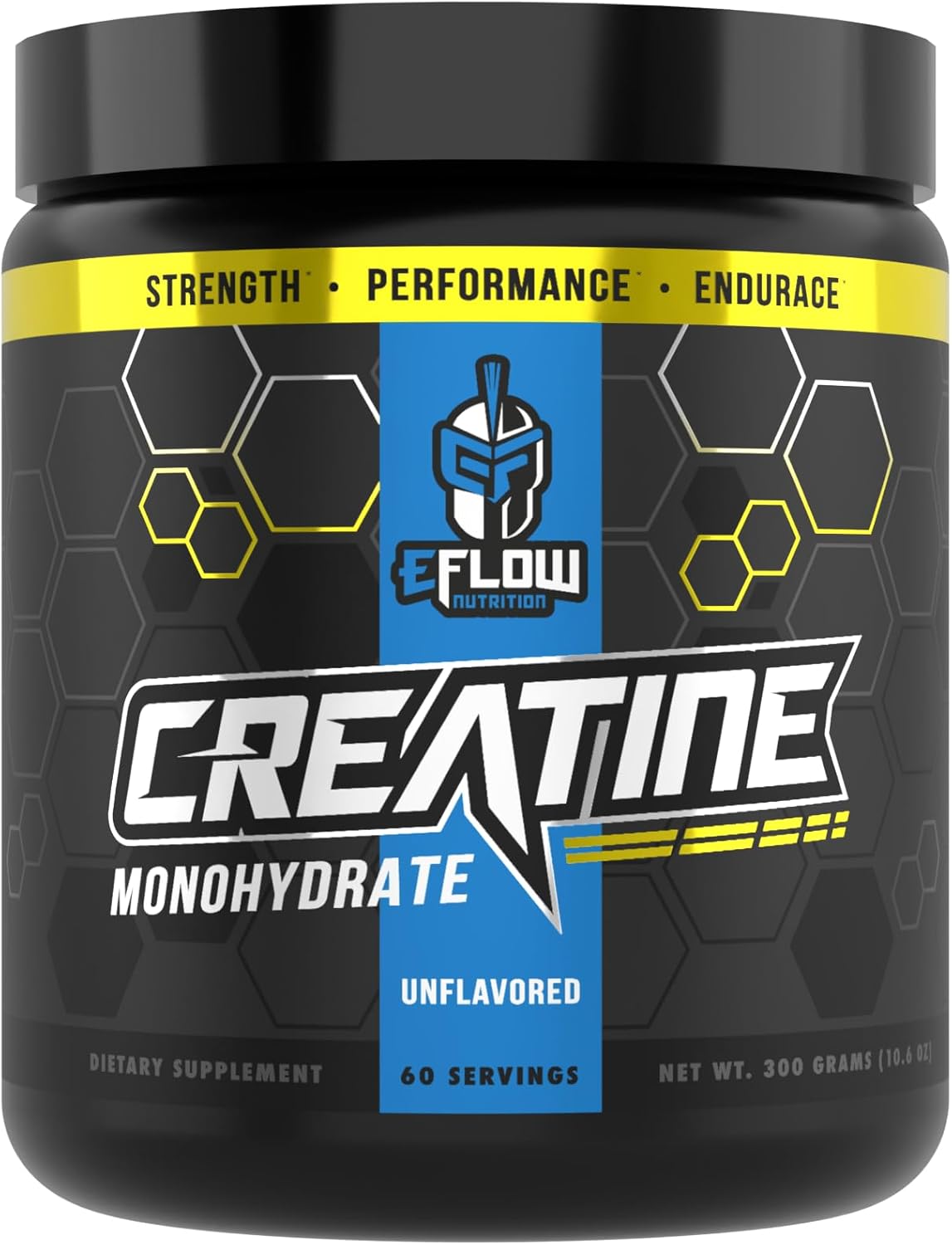 eFlow Creatine Capsules, HCL Creatine Pills - Creatine Supplement for Men & Women, Muscle Builder, Endurance, Strength, with AstraGin and Senactiv (1500mg, 90 Capsules)
