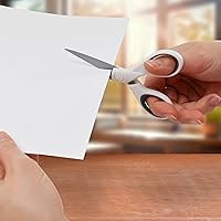 Vista 7 de Westcott - Tijeras de 13 cm con hojas de titanio para manualidades, costura y mucho más.