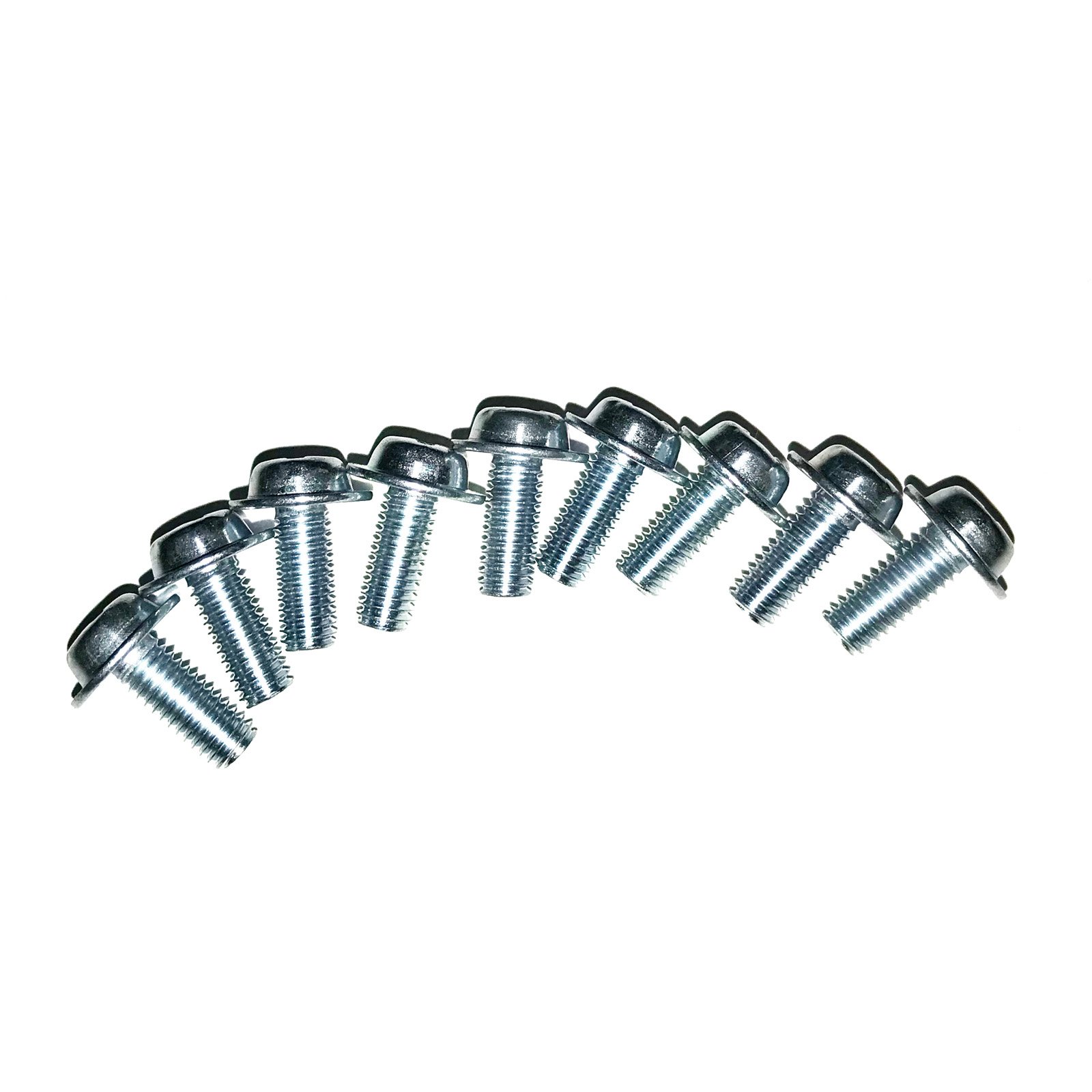 ARNOLD - Cuchillas de repuesto Tin-Cut con tornillos para robot cortacésped Worx, 9 cuchillas en dispensador; 1111-W1-1009.