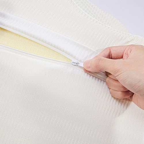 Miniatura 5 de DONAMA Funda de almohada cómoda y transpirable para almohada cervical JK79 (solo para tamaño queen)