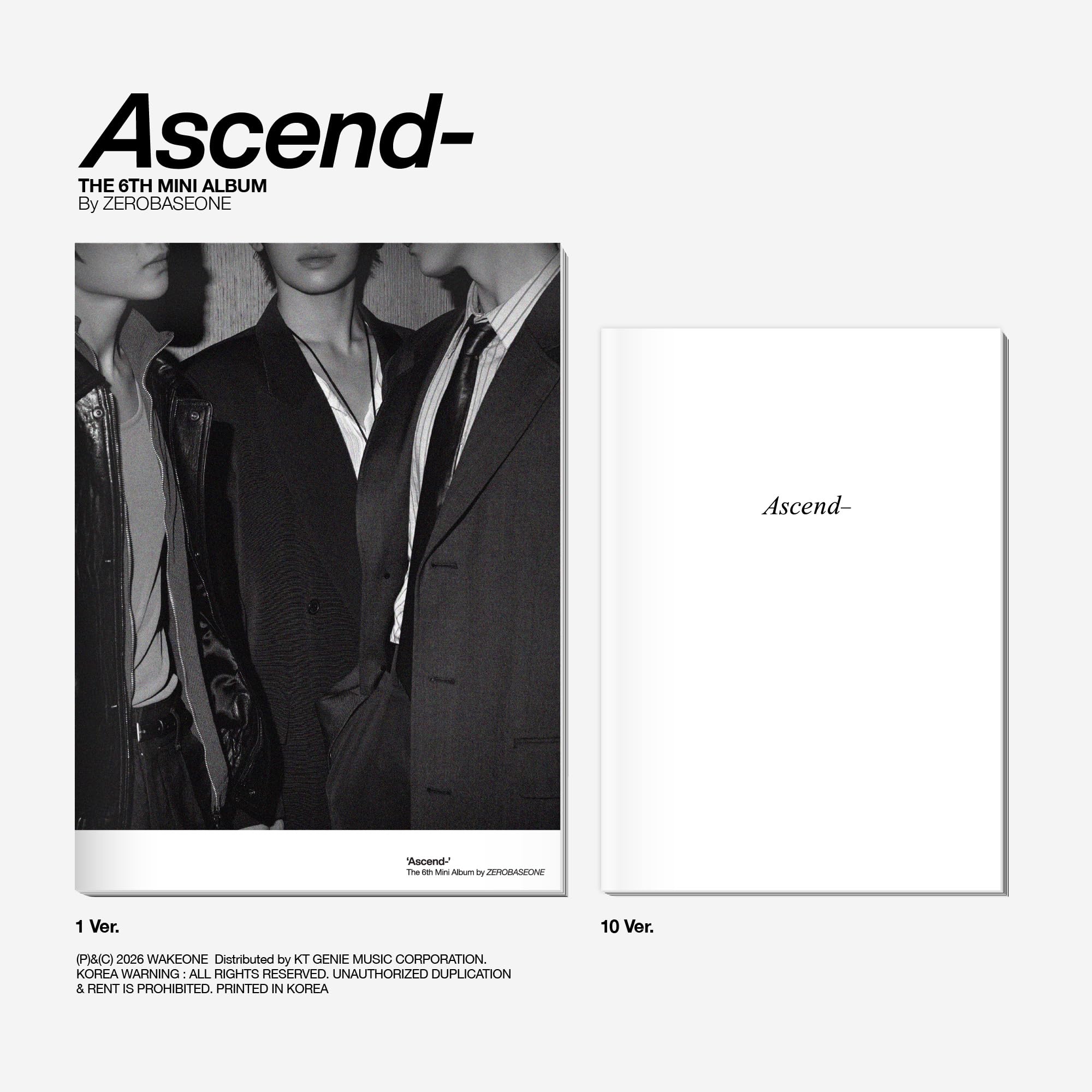 Amazon.co.jp: ZEROBASEONE [Ascend-] (PHOTOBOOK ver.)（韓国盤