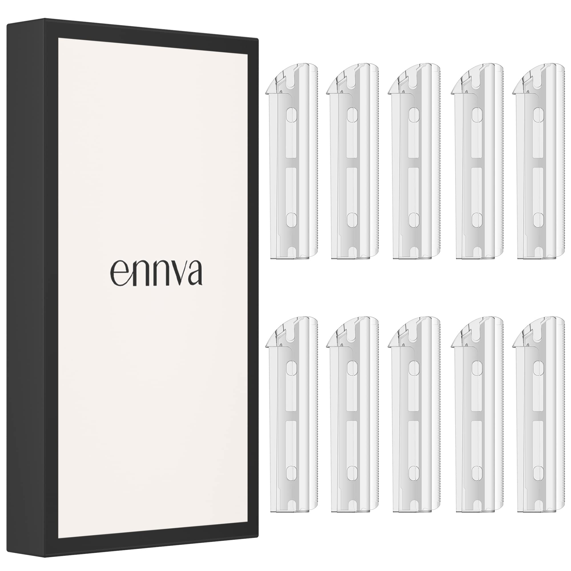 ennva Metal Razor Replacement Blades -Pack of 10