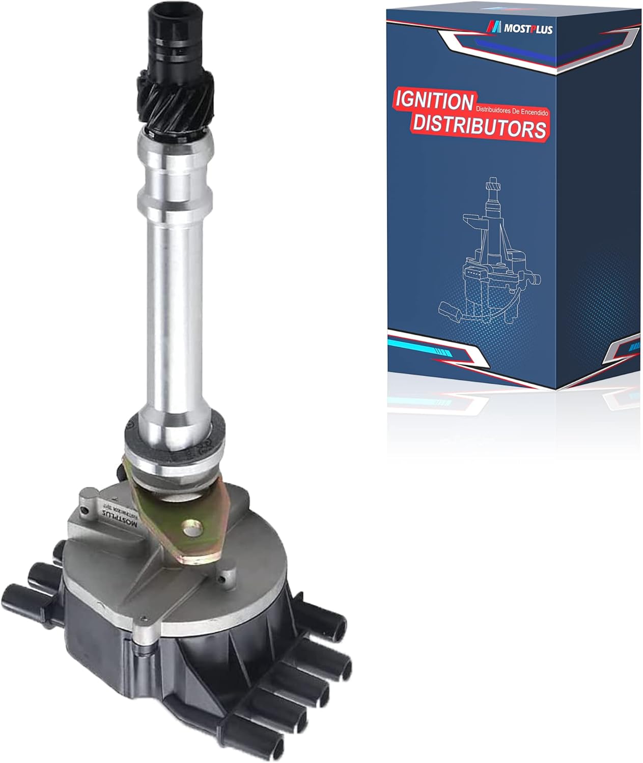 MOSTPLUS Ignition Distributor Compatible with Chevrolet GMC Vortec V8 5.0L 5.7L 7.4L 93441558