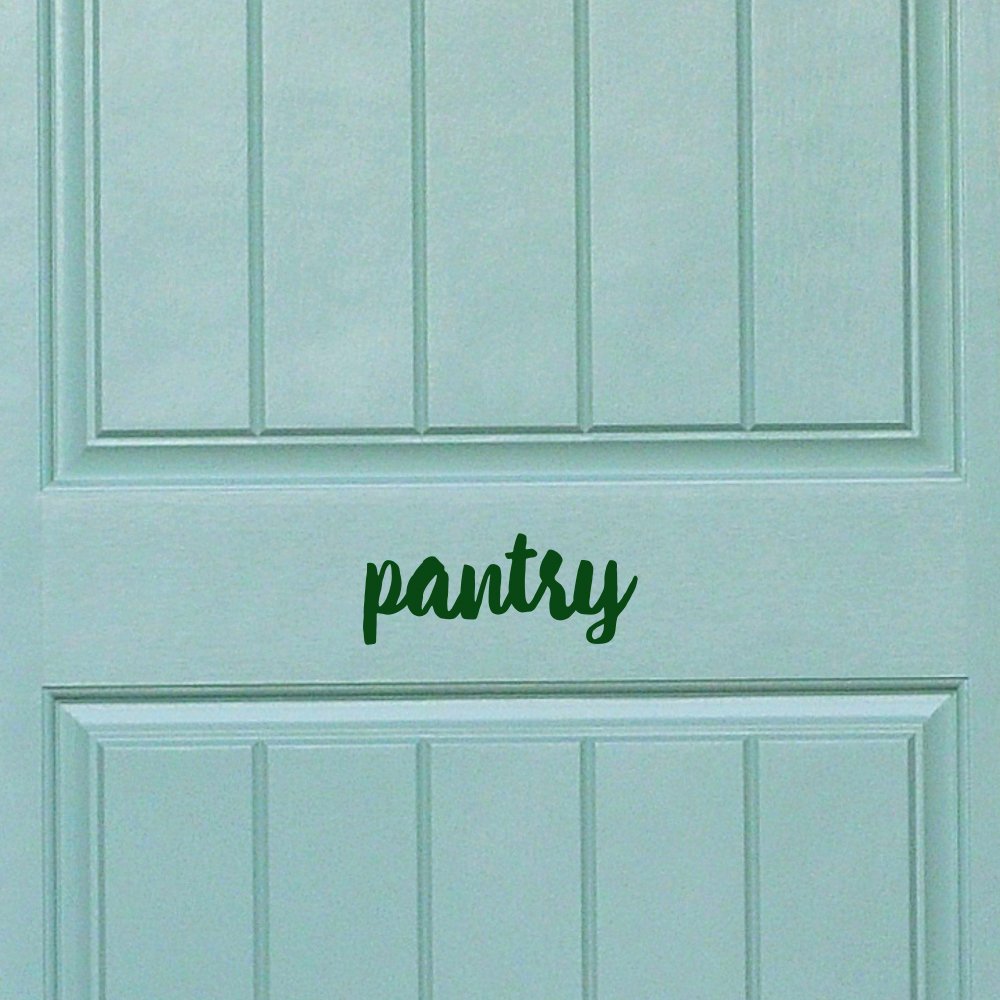 Buy Pantry Door Decal Door Sticker Vinyl Decal Door Sign Door Label