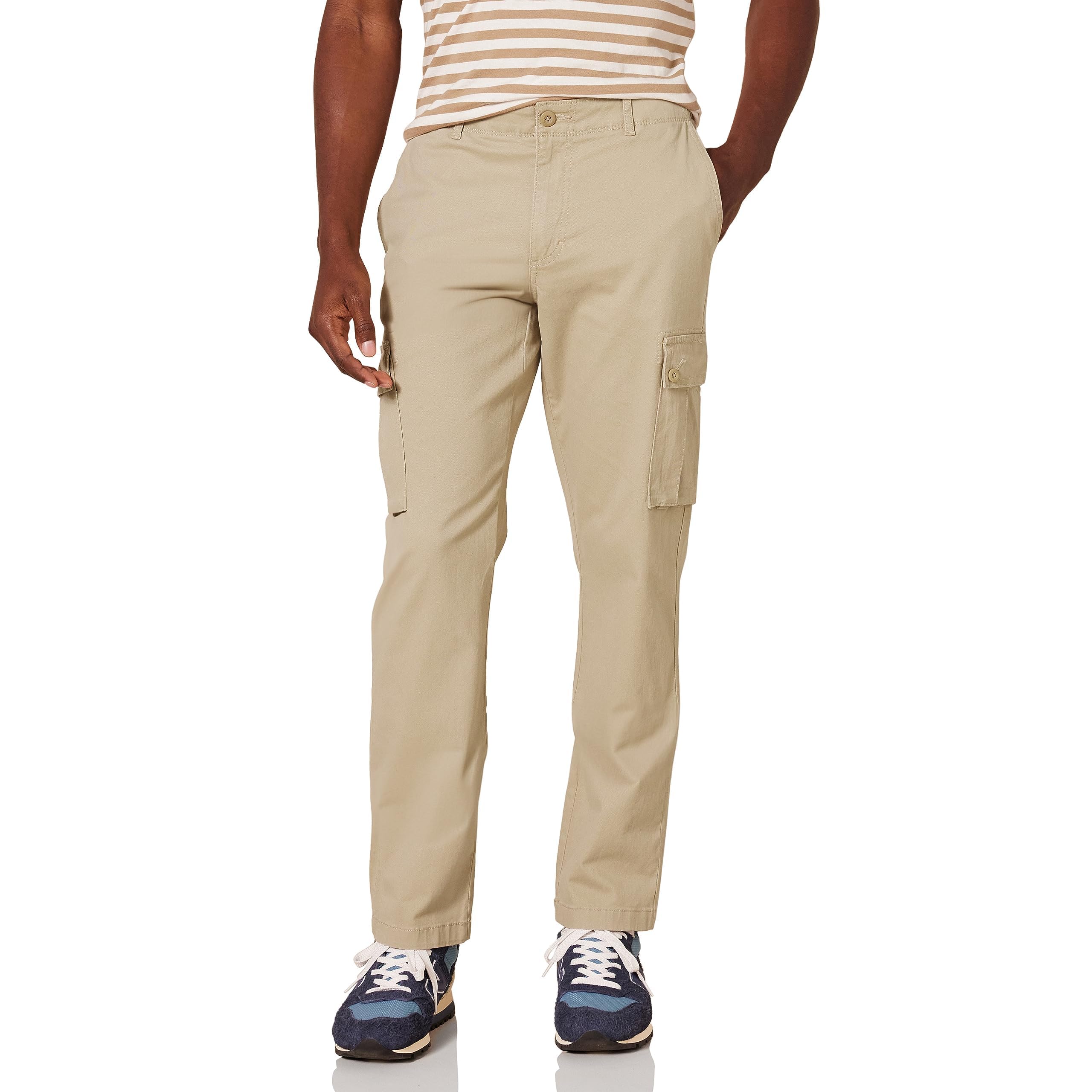 Amazon Essentials Mens Slim-Fit Stretch Cargo Pant Available in Big Tall