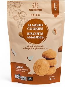 Glutenull Bakery Almond Cookies Keto, Paleo, 112g, Keto, Gluten Free, Plant Based, Non-GMO