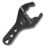 EVIL ENERGY AN Fitting Wrench, 3AN-20AN Adjustable AN Wrench Aluminum Hose Fitting Tool 6 Inch