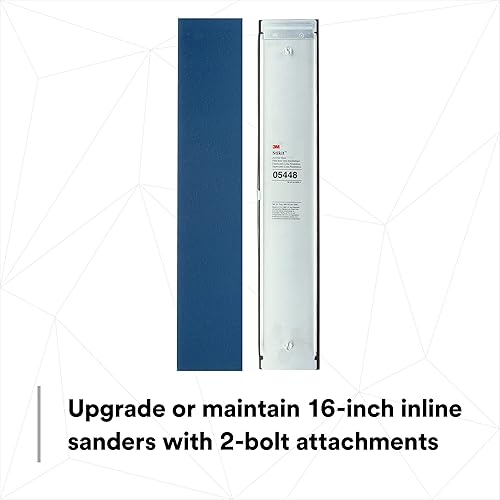 Miniatura 5 de 3M Stikit Air File Shoe 05448, 2-34 pulgadas x 16 pulgadas, aluminio, ligero, duradero