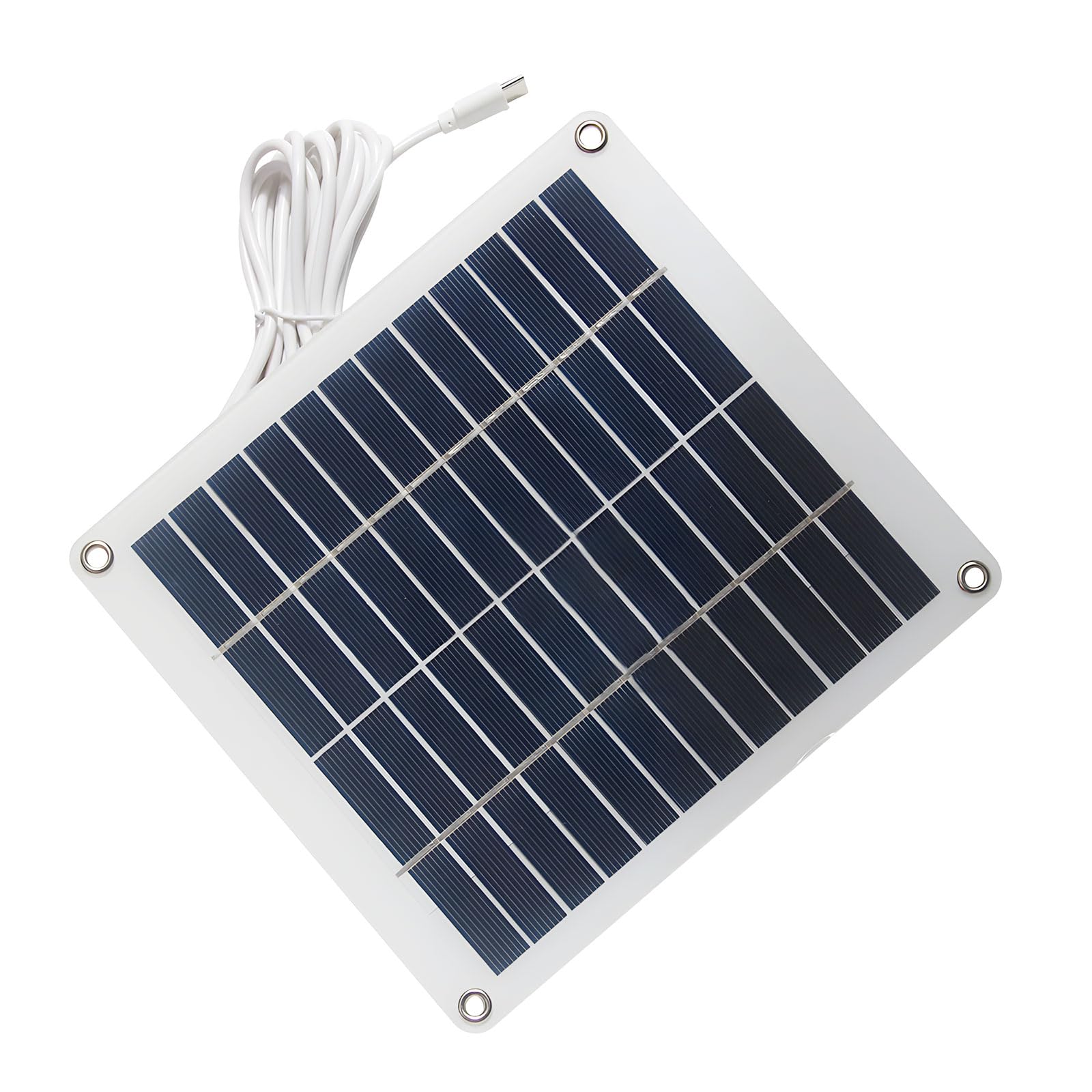 Flexible Multiple Device Compatible 5W12V Solar Device Panel for Phones Tablets and Small Electronics Charging Transportable Solar