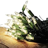 Vista 3 de Juego de luces navideñas transparentes de 50