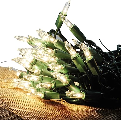 Miniatura 3 de Juego de luces navideñas transparentes de 50 unidades