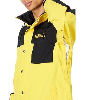 Amazon.com: Volcom Longo GORE-TEX® Jacket Bright Yellow MD