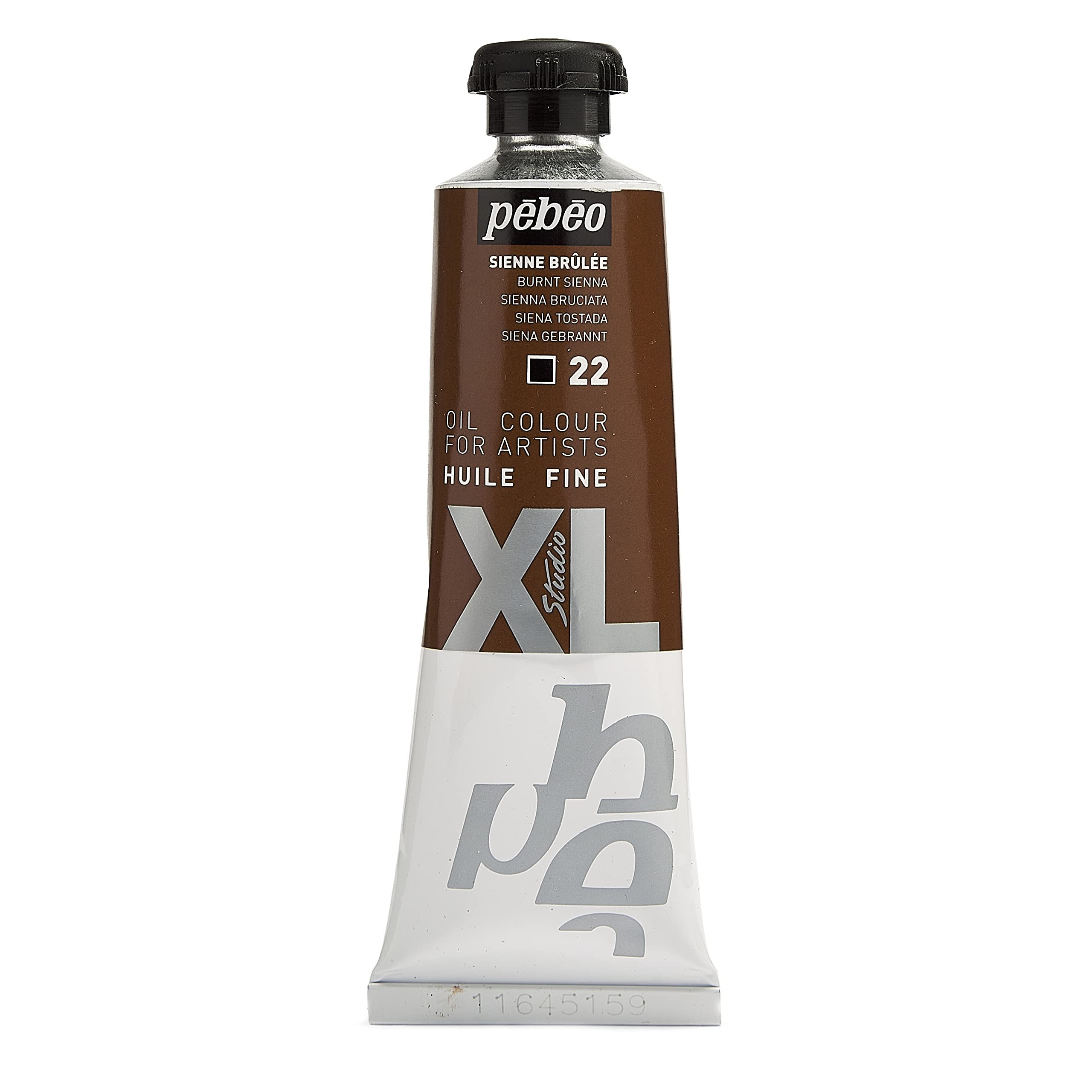 Pébéo Studio Fine XL Oil Colour, 37ml, Brown – Ideal for Artists, Canvas, and Fine Art Painting