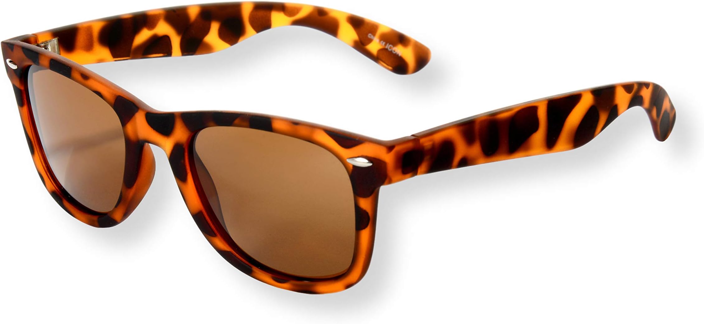 EVEE Unisex Iconic RUBBERIZED UNISEX SQUARE POLARIZED SUNGLASSES (ICON)