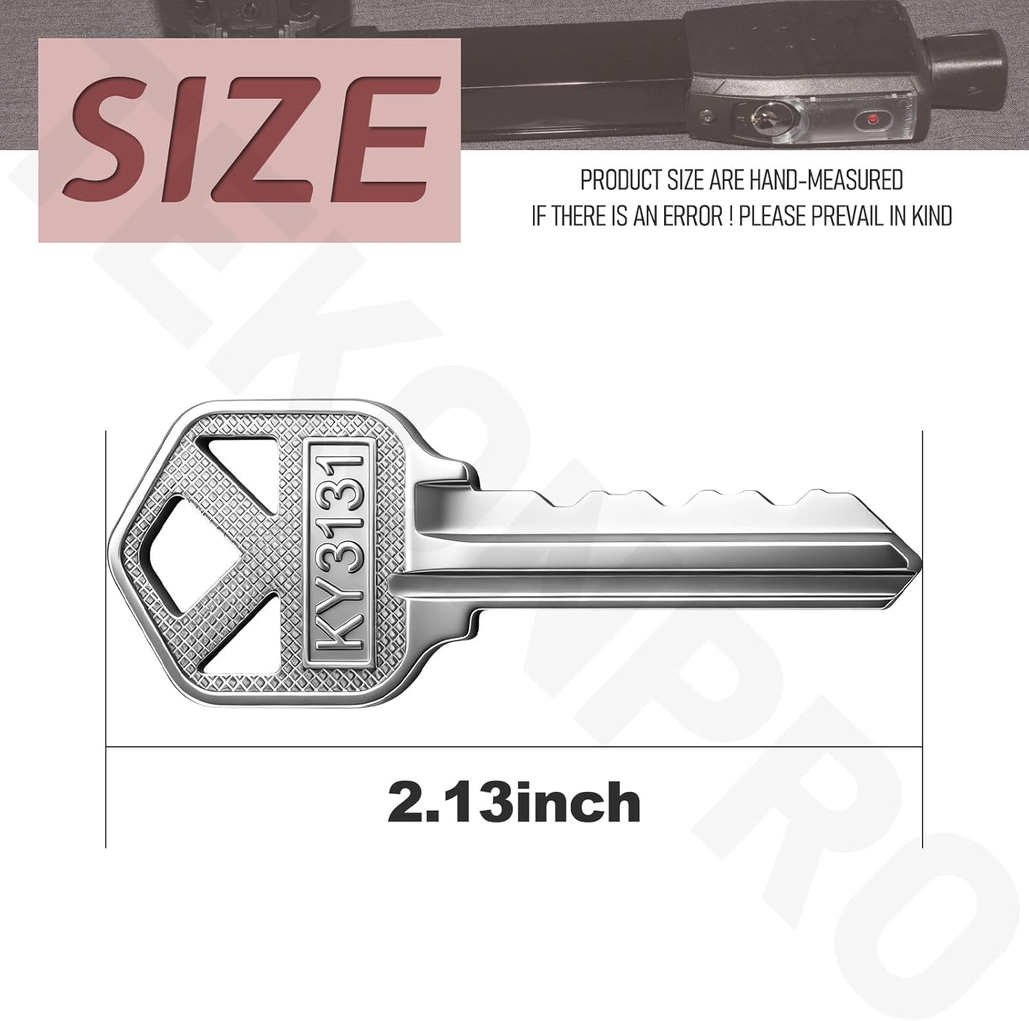 5 Pack 313131 6 Pin Replacement Key for MagnaLatch Series 3 and LokkLatch Models, Fits ML3TP ML3TPW ML3VP ML3VPKAWT ML3ATP and LLD3KA LLD3KAWT LLP1S-SA LLP2S-SA