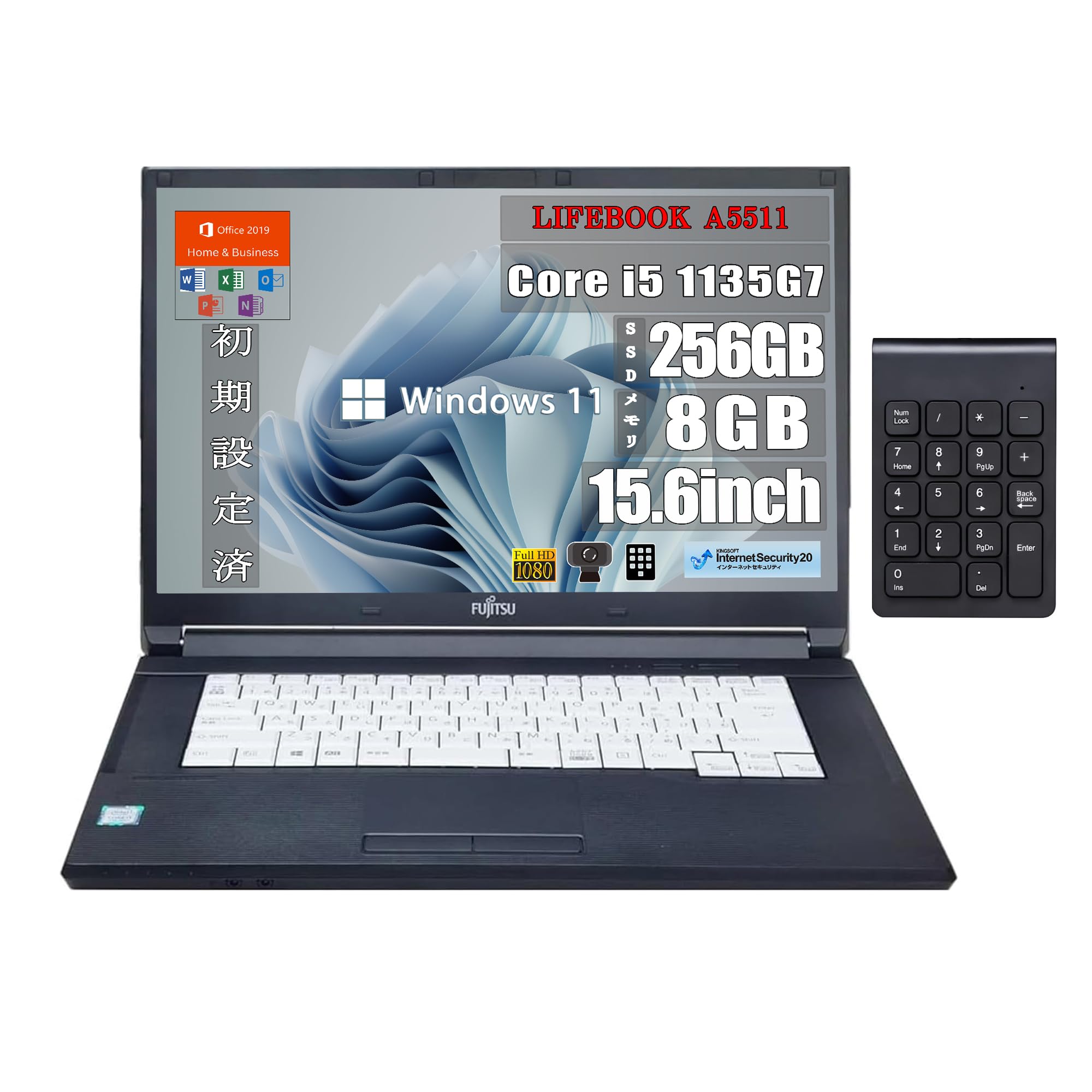 LIFEBOOK A5511 第11世代 15.6型 / テンキー DVD Amazon.co.jp: 【整備済み品】ノートパソコン LIFEBOOK A5511 15.6