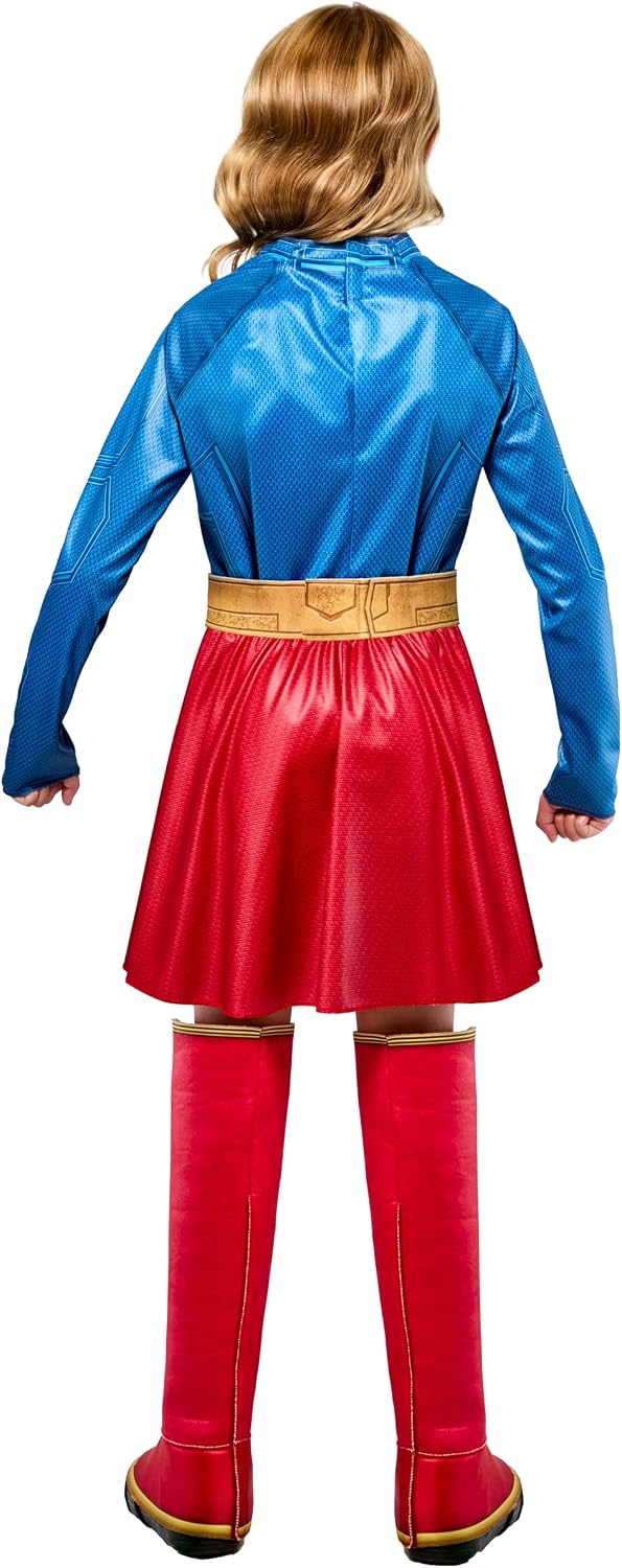 Rubies Supergirl 2026: Supergirl Costume Dress for Kids, Girl's Large
