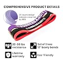 Rubberbanditz Extra Thick Booty Bands | Hip, Glute, Leg Mini Loop Resistance Workout Band gallery image