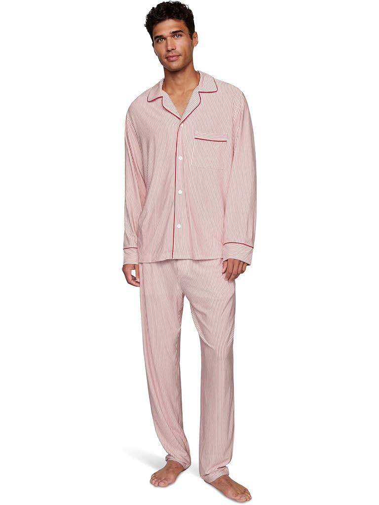 Pink Eberjey William Printed PJ Set