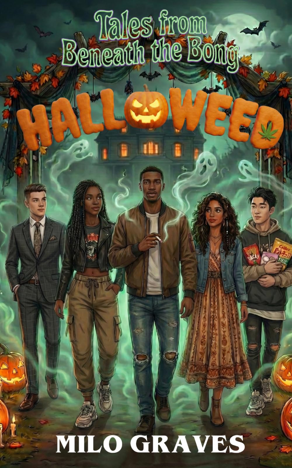 Halloweed: A Cozy Stoner Ghost Mystery (Tales From Beneath The Bong)