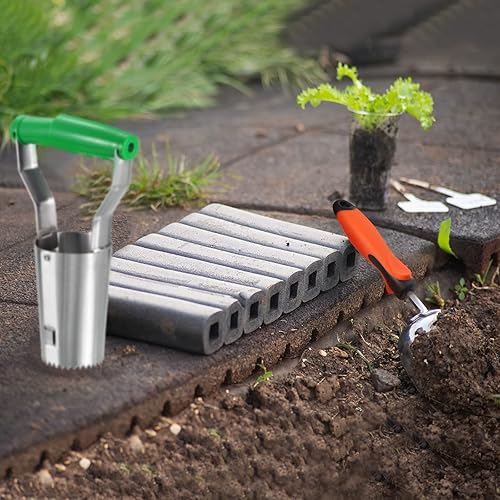 Miniatura 5 de PATIKIL Pala suelta de jardín de 13 pulgadas, pala de alimentación, pala de mano, paleta de jardín de acero inoxidable para trasplante de