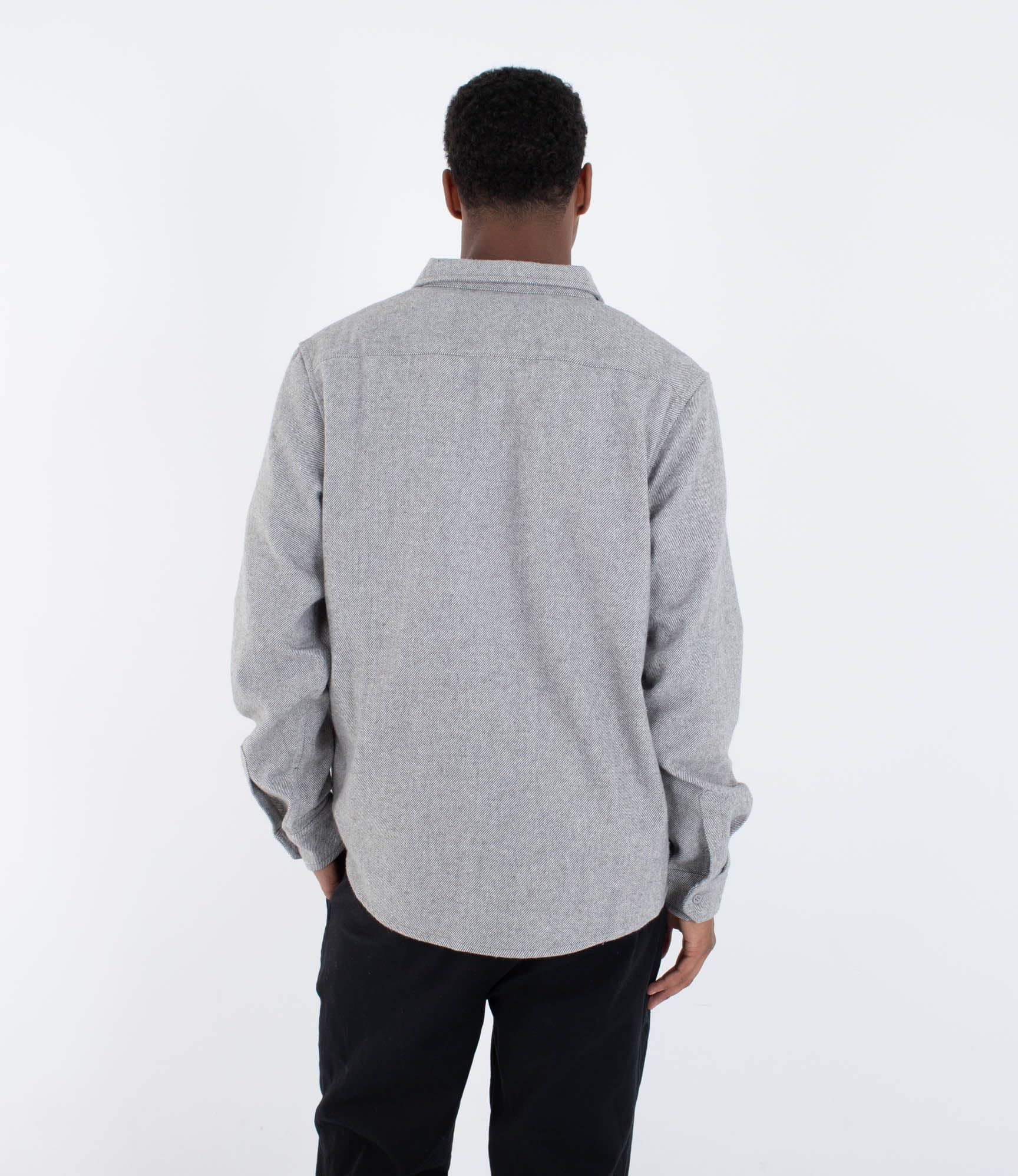 Hurley Long Sleeve Shirt Men - Axe Flannel Chemise Homme