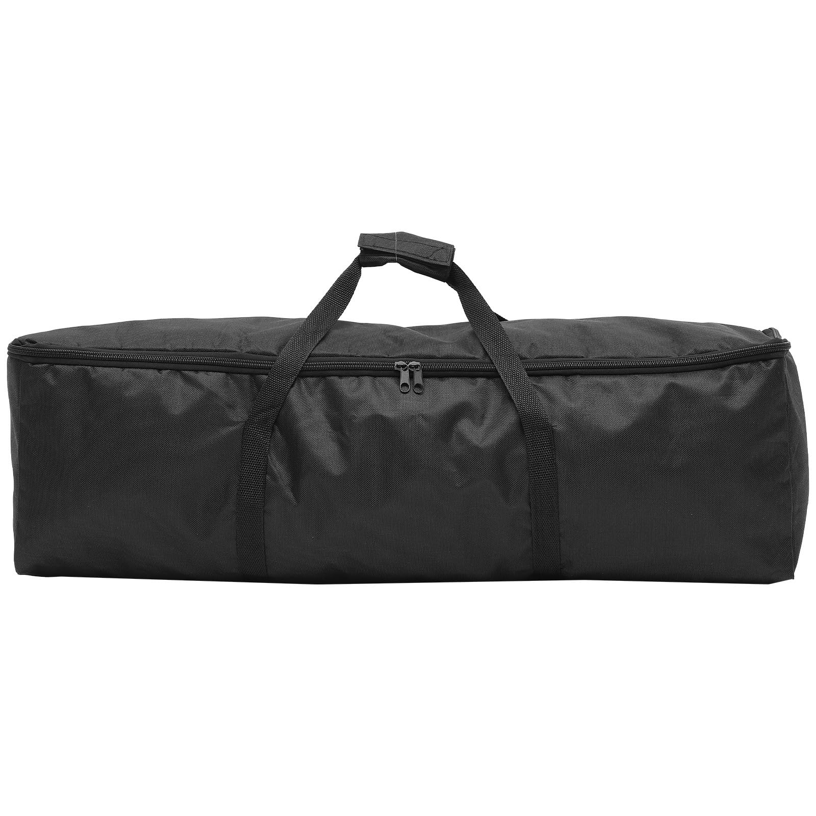 Toddmomy Borsa per Cavalletto Fotografico Singolo Strato Oxford Nero | Doppia Cerniera, Maniglia da Trasporto, Design Pieghevole e Riutilizzabile, Formato per Accessori