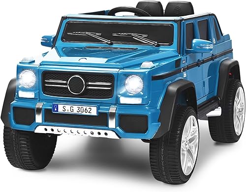 DORTALA Vehículo eléctrico con licencia Mercedes-Benz Maybach G650, 12 V, batería de juguete para niños y niñas de 3 a 8 años, control remoto, luces