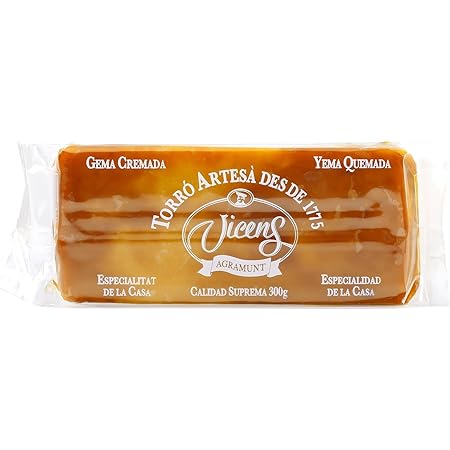 Amazon Com Yema Quemada Creme Brulee Turron By Vicens Grocery Gourmet Food It is a favorite present of filipinos to their families and friends. yema quemada creme brulee turron by vicens