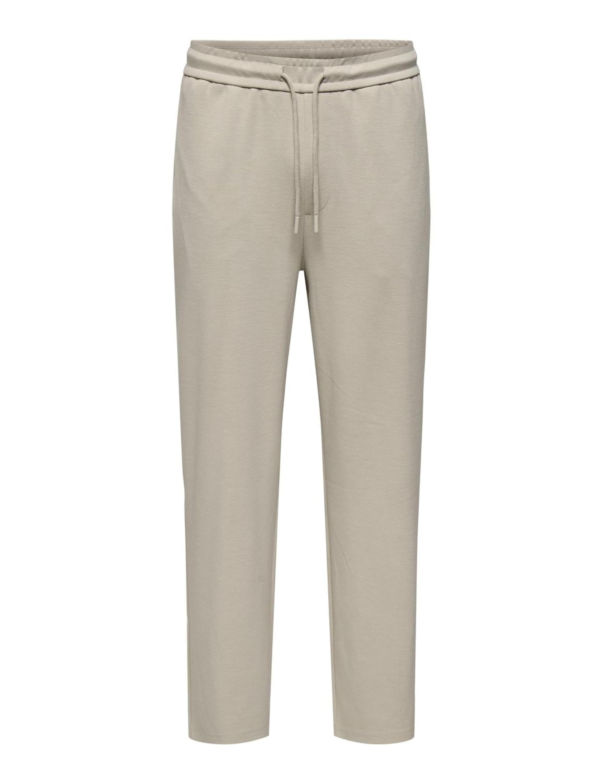 ONLY & SONS Onsnewkodyl Sinus Loose Trousers, Silver Lining, M