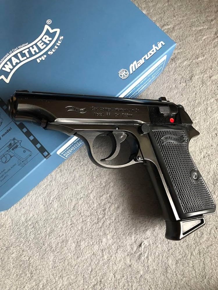 マルシン　ワルサーPP WディープブラックABSモデルガン モデルガン完成品 マルシン ワルサーPP X-PFC Wディープブラック