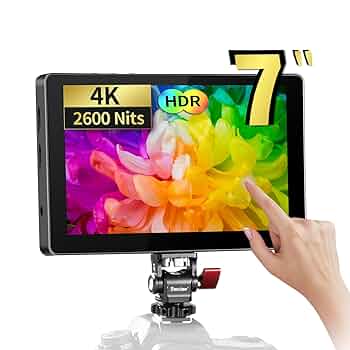 【定価2万3000円】カメラ用外部モニター 本体と付属品 Amazon.co.jp: Desview R7II カメラモニター 7インチ 多機能