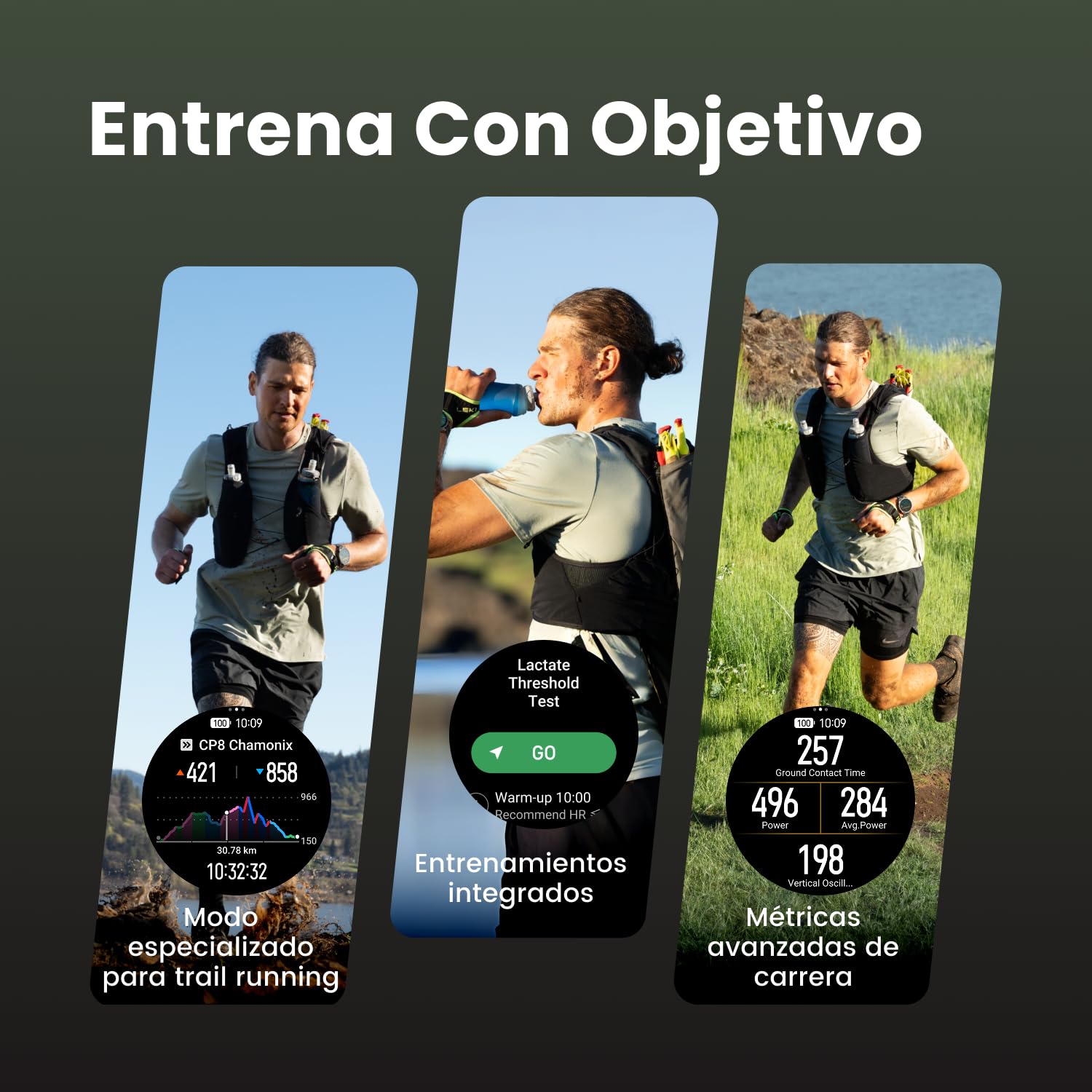 Amazfit Cheetah 2 Ultra Reloj Inteligente GPS 47mm, Cristal Zafiro, Caja Titanio, Batería 30 días, Linterna, Almacenamiento 64 GB, NFC, Mapas,+180 Deportes y HYROX, Smartwatch para Android e iPhone