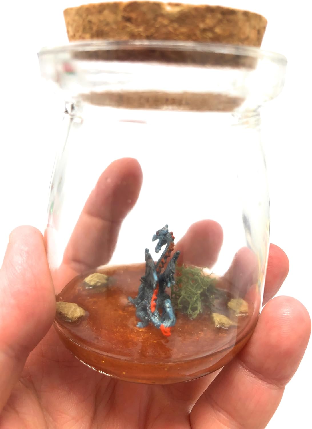Magma Dragon Mini Desk Pet with Adoption Certificate