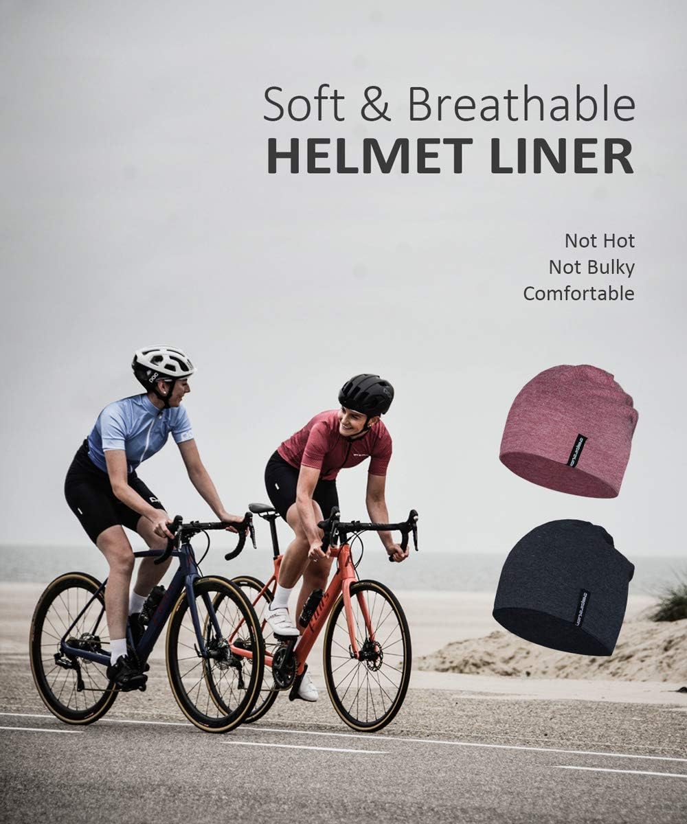 EMPIRELION 9" Multifunctional Lightweight Beanies Hats Snug Fitting, Running Skull Cap Helmet Liner Sleep Caps - Image 7